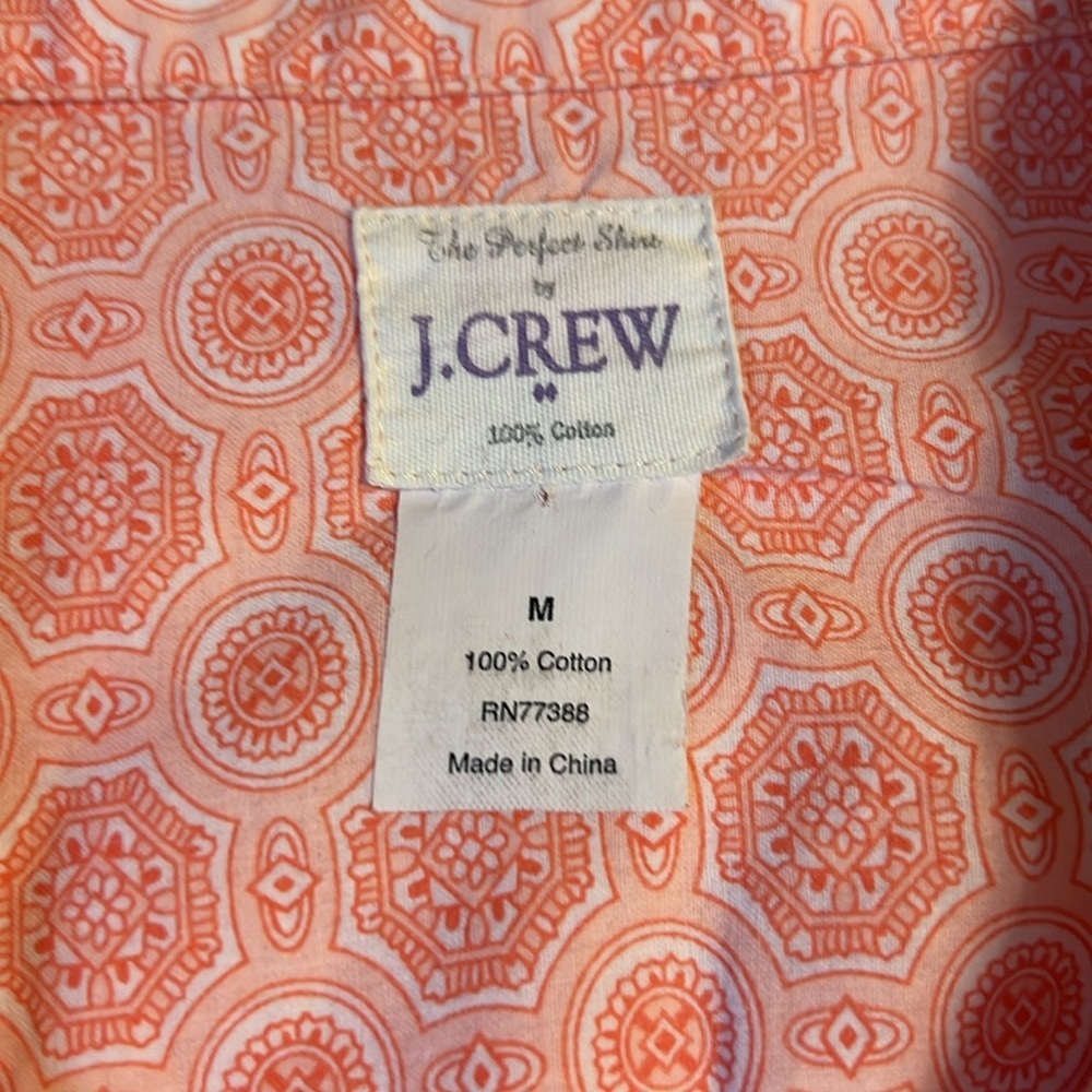 J.Crew long sleeve button up shirt. Size medium. - Picture 2 of 5
